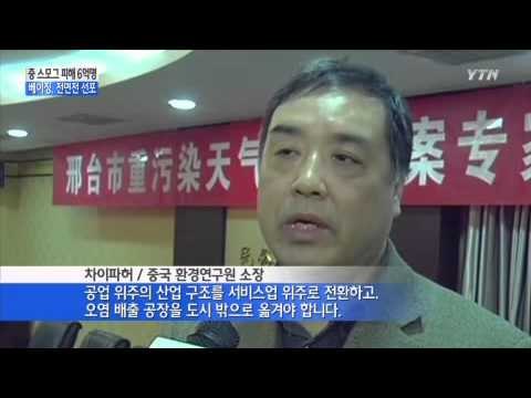 중국 스모그 피해 6억 명...베이징, 전면전 선포 / YTN