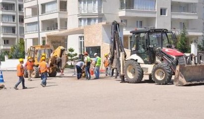 Ankara'da doğalgaz borusu patladı