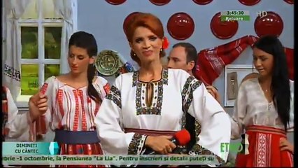 Cristina Spatar - Trandafir de la Moldova (Dimineti cu cantec - ETNO TV - 24.09.2014)