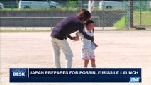 i24NEWS DESK | Japan prepares for possible missile launch | Saturday, August 19th 2017