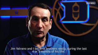 I thought you would live forever. Coach Ks tribute to his friend Jim Valvano