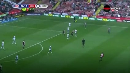 Billy Sharp GOAL HD - Sheffield Utd 1-0 Barnsley 19082017