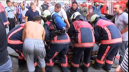 Bayrampaşa'da İş Yeri Yangını