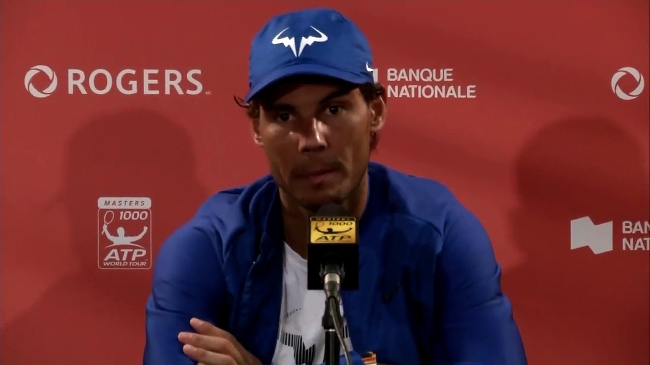 Rafael Nadal Pre-tournament press conference at Montreal Masters 2017
