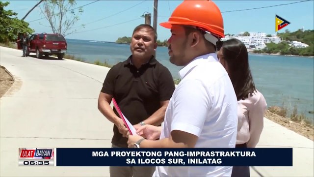 Mga proyektong pang-imprastraktura sa Ilocos Sur, inilatag
