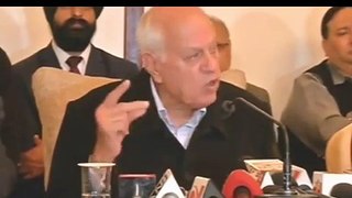 Here is Farooq Abdullah presenting his solution for Kashmir conflict