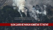 VIJON ZJARRI NË PARKUN KOMBËTAR TËTHETHIT