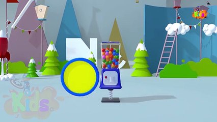 Download Video: Et enfants les couleurs pour Apprendre apprentissage formes à Il vidéos avec Machine à gomme