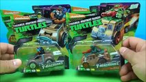 Teenage Mutant Ninja Turtles T-Machines Cars and Playsets Video Review