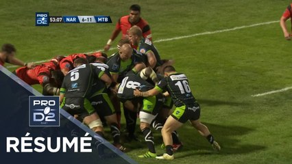 PRO D2 - Résumé Narbonne-Montauban: 13-18 - J1 - Saison 2017/2018