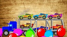Des voitures les couleurs éducation pour Jeu enfants Apprendre puzzle un camion vidéo Mcqueen mack disney