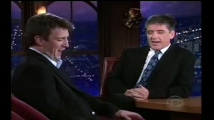 EVERY Nathan Fillion with Craig Ferguson! (Hot Legs)