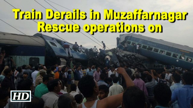 Passenger train derails in Muzaffarnagar, rescue operations on