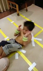 Ryusei Imai Sit Up Training