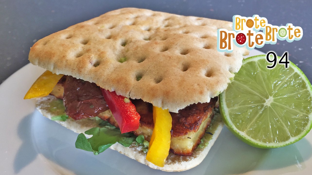 Grillkäsebrot mit Guacamole & Gemüse - Folge 94