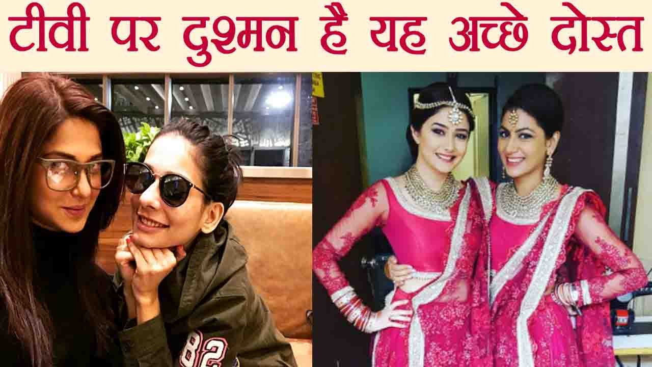Jennifer Winget - Aneri Vajani; टीवी पर दुश्मन, REAL LIFE में दोस्त | FilmiBeat