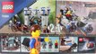 Legos Getaway Glider Set with Lego Emmet Eating Play Doh Waffle and Toy Story Rex Dinosaur