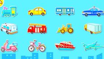 Para y dibujos animados sobre los coches enseñan que desarrolla color urbanas de transporte dibujos animados los niños