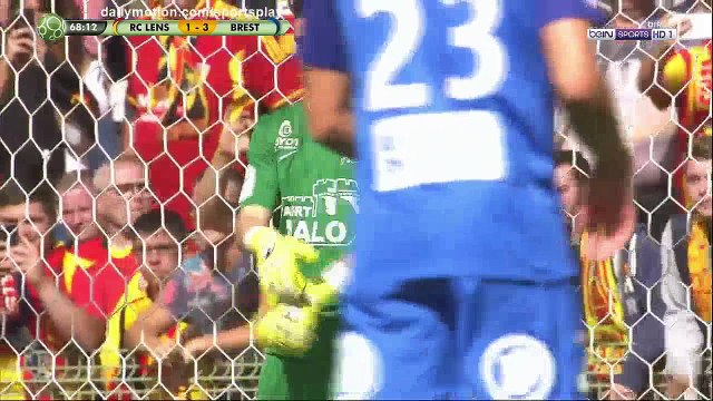 Kevin Fortune penalty Goal HD - RC Lens 2 - 3 Brest - 19.08.2017 (Full Replay)