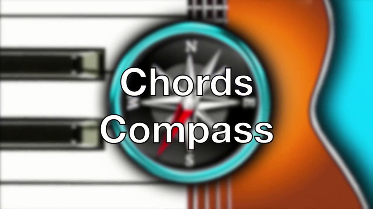 Chords Compass - Find the chords on Piano, Guitar, Ukulele, Bass Guitar, Mandolin, Banjo & Balalaika