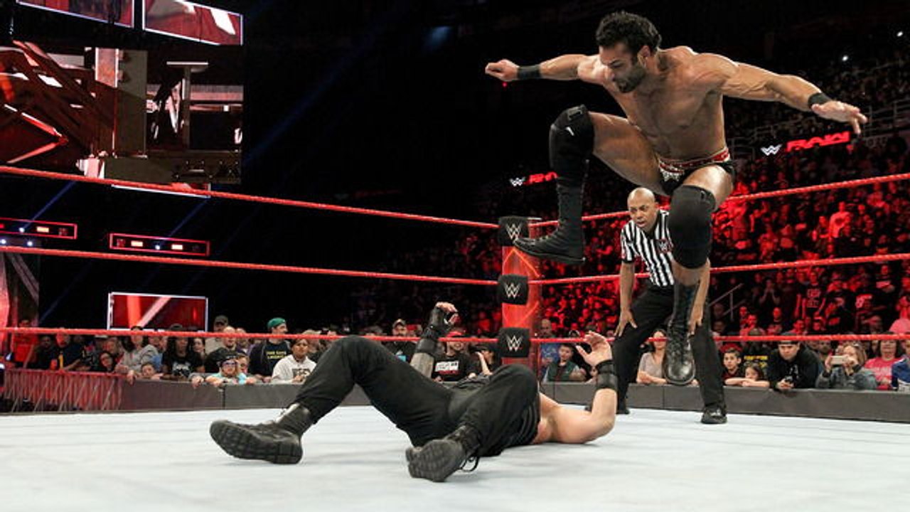 Wwe raw roman reigns vs jinder mahal