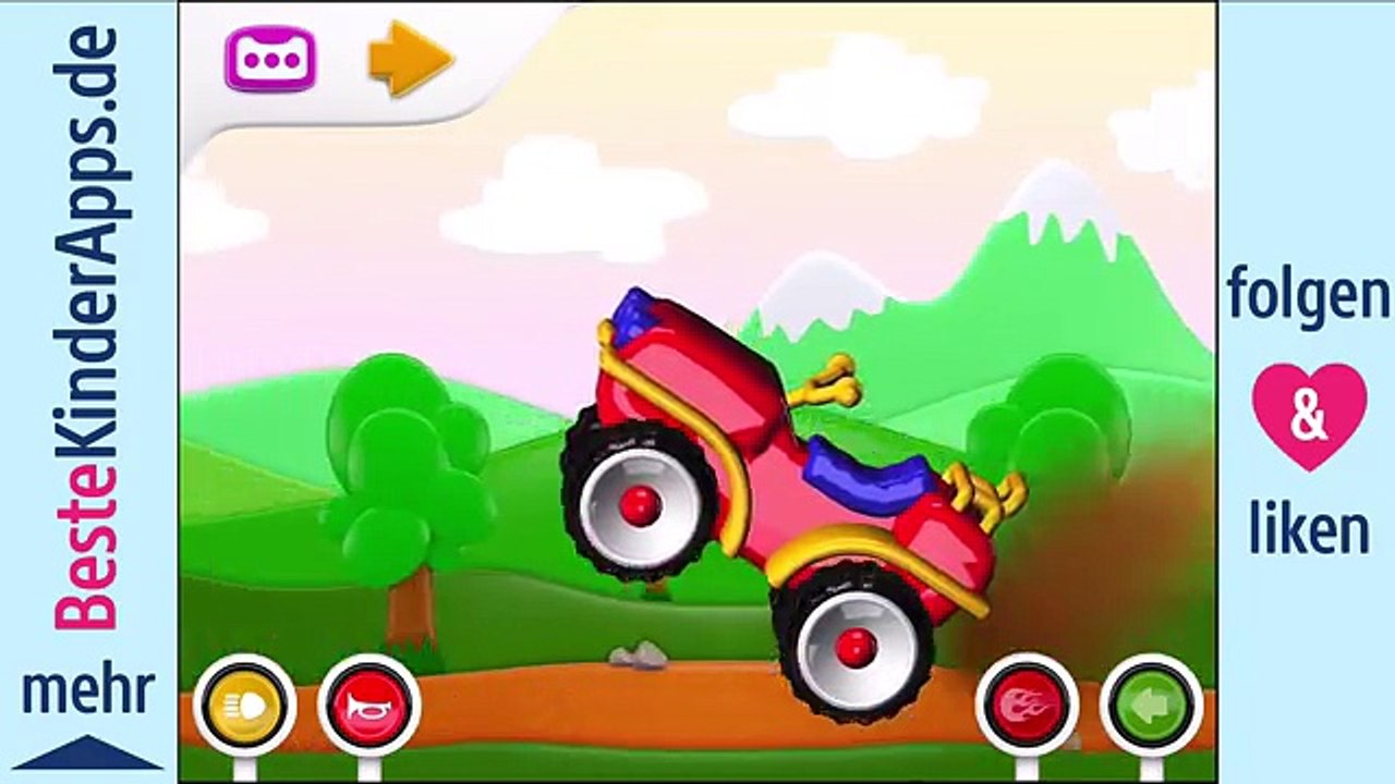 Y aplicación de construir la una Niños jugar y vídeo coches de juguete embolsadora 3D para langerwei