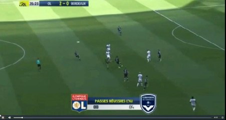 Sergi Darder Red Card -  Lyon vs Bordeaux 2-0  19.08.2017 (HD)
