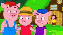 Les Trois Petits Cochons - dessin animé en français - Conte pour enfants avec les P'tits z'Amis
