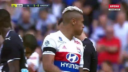 Résumé Olympique Lyonnais (OL) vs Bordeaux But Kenny Tete -2-0