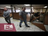 Maestros causan destrozos en oficinas de la SEE en Michoacán / Titulares de la Noche