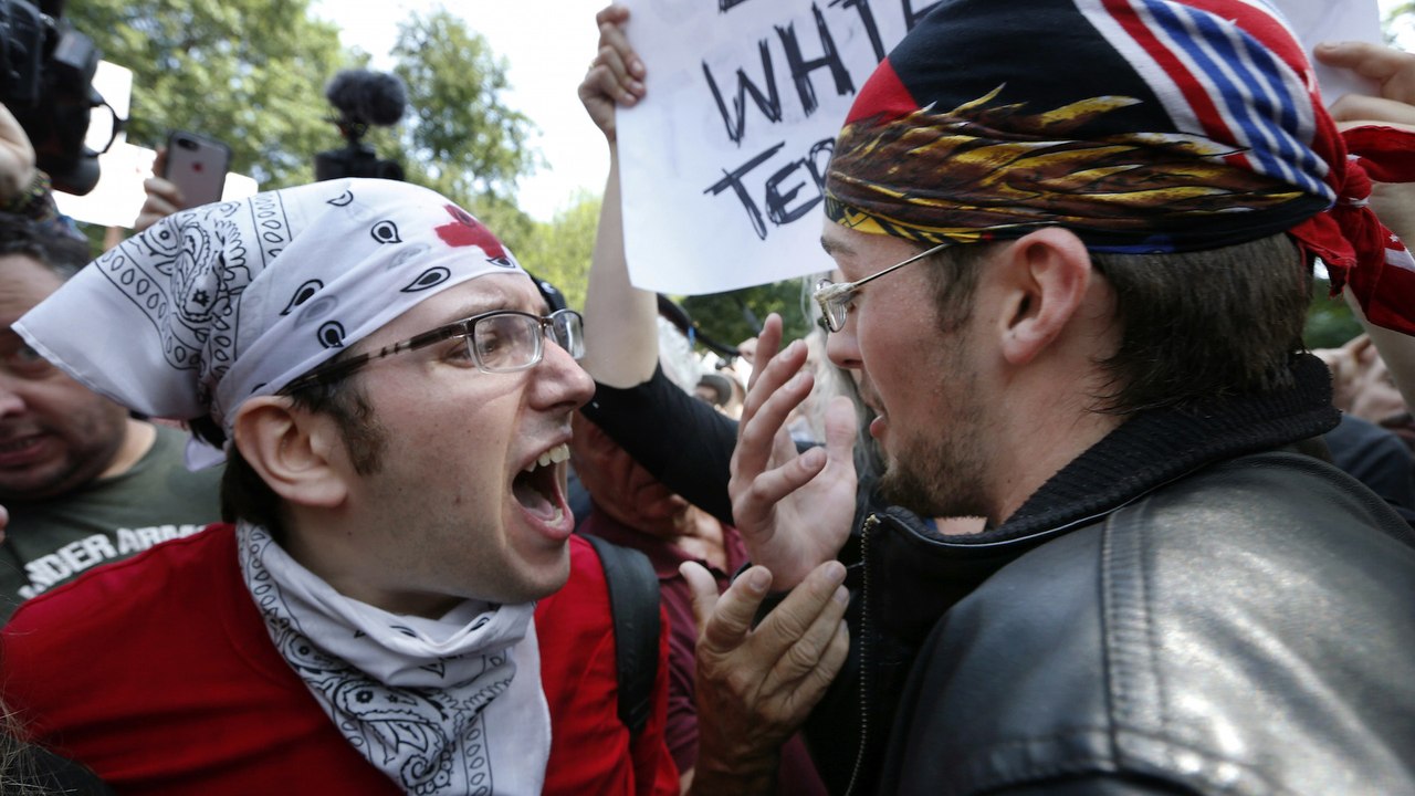 Counterprotesters flood 'free speech' rally in Boston