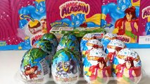 Eggs Surprises - Circus - Chocolate Eggs with toys - Unboxing Toys
