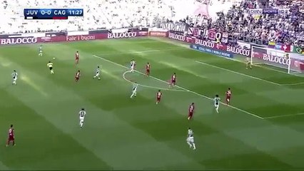 Mario Mandzukic GOAL - JUVENTUS VS CAGLIARI (1-0)
