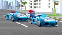 Juego con Carros de Carreras Stunt para niños - Dibujos animados y Videos de coches para niños 2017