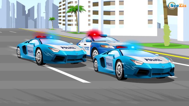 Juego con Carros de Carreras Stunt para niños - Dibujos animados y Videos de coches para niños 2017