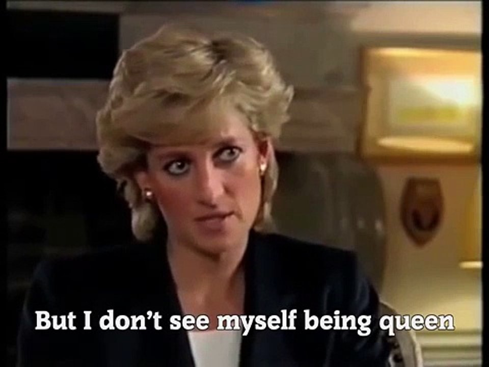 Princess Diana knew what was coming.