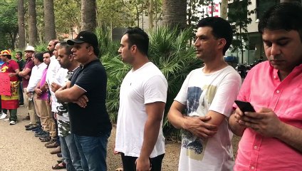 VilaWeb - Entitats musulmanes de Barcelona protesten contra els atemptats