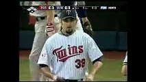 2008 Red Sox: Juan Rincons wild pitch allows Mike Lowell to score the run vs Twins (5.9.0