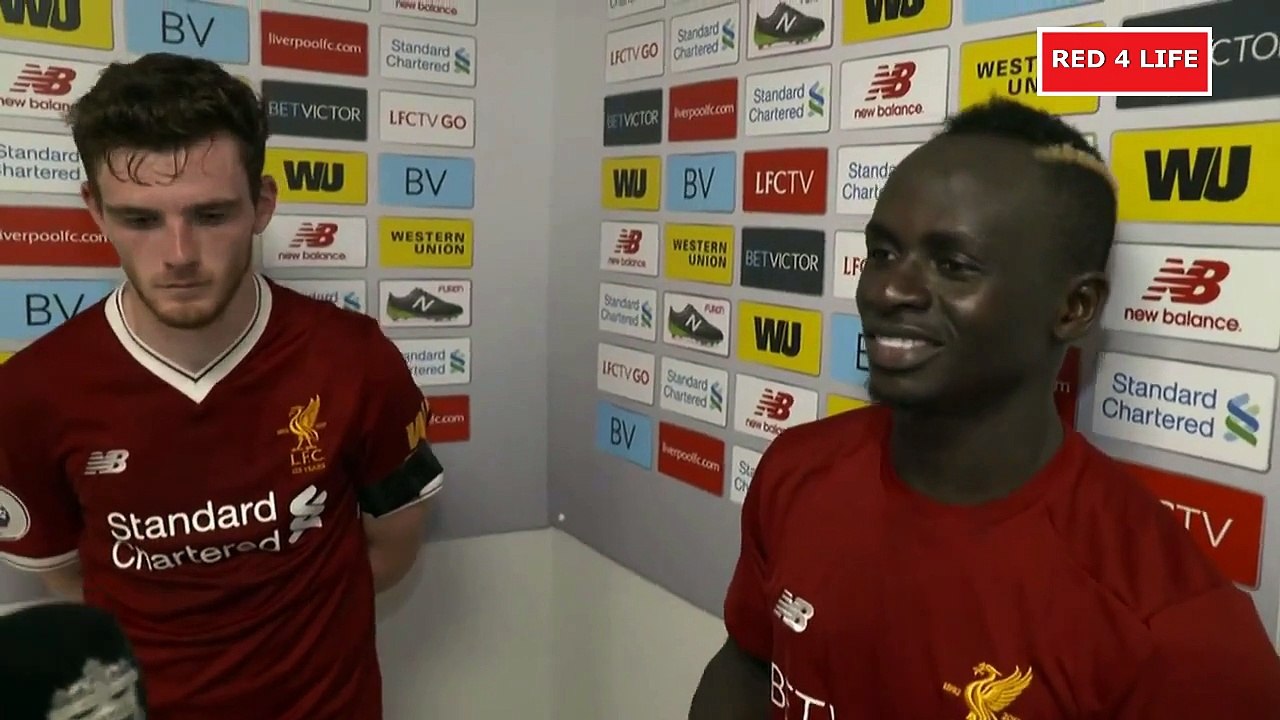 Mane & Robertson after LFC beat C.Palace