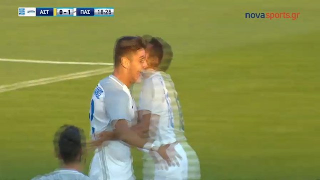 0-2 Το γκολ του Μαυροπάνου - Αστέρας Τρίπολης 0-2 ΠΑΣ Γιάννινα 19.08.2017