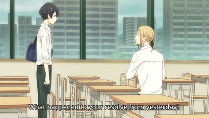 Tanaka kun wa Itsumo Kedaruge: Dodging the raindrops