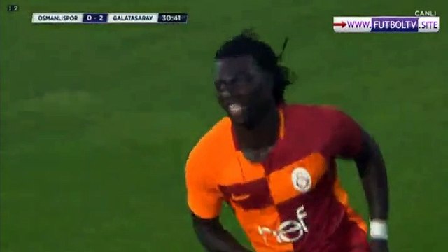 Bafétimbi Gomis GOAL HD - Osmanlispor 0-2 Galatasaray 19082017