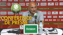 Conférence de presse AC Ajaccio - Paris FC (2-0) : Olivier PANTALONI (ACA) - Fabien MERCADAL (PFC) - 2017/2018