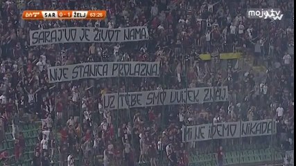 FK Sarajevo - FK Željezničar / Poruka Hordi Zla