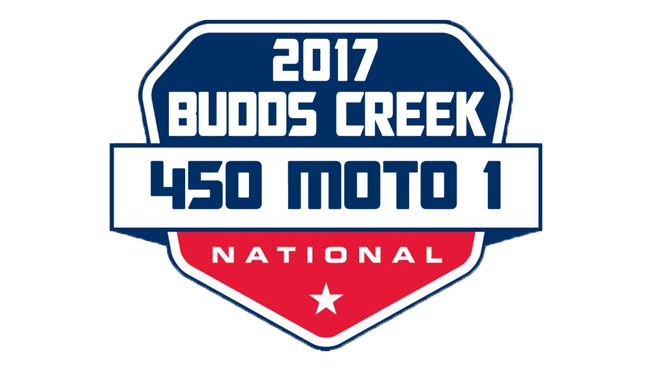 2017 Budds Creek Pro Motocross 450 Moto 1 HD