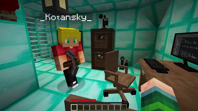 ЯДЕРНАЯ БОМБА ПРОТИВ БУНКЕРА ИЗ АЛМАЗОВ В МАЙНКРАФТ