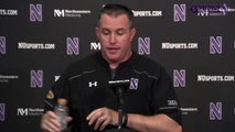 Football Pat Fitzgerald Western Michigan Preview (8/29/16)