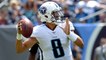 Marcus Mariota throws over the middle to Taywan Taylor for 20 yards