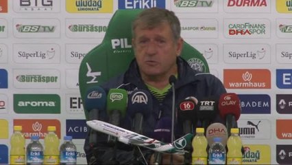 Bursaspor - Aytemiz Alanyaspor Maçının Ardından