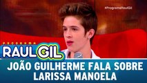 `Pode acontecer de voltar`, diz João Guilherme sobre namorar Larissa Manoela
